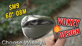 Titleist SM9  MGrind  60 degree 08 bounce [upl. by Winona]