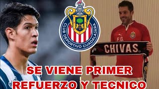 🚨Noticias Chivas Hoy SE VIENE EL PRIMER REFUERZO GAGO YA PORTA COLORES DE CHIVAS [upl. by Enimsay901]