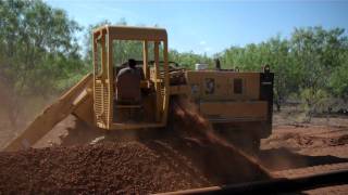 Vermeer T655 Track Trencher [upl. by Savitt]