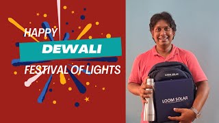 Dewali special gift opening sent by Loom Solar Indias No1 Solar company  solar ever energy [upl. by Assyn]