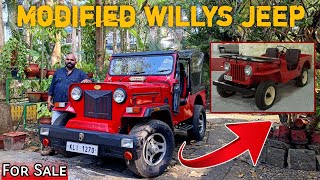 ലക്ഷങ്ങൾ മുടക്കി Modify ചെയ്ത Orginal WILLYS JEEP Classic amp Vintage Shape ൽ വാങ്ങാം [upl. by Suirtimed288]