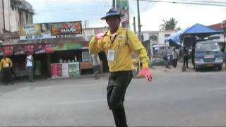 Dancing Traffic Enforcer Philippines [upl. by Eleira219]