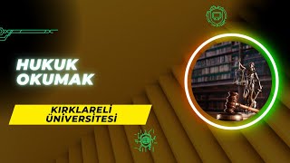 Kırklareli Üniversitesi Hukuk Fakültesinde Okumak  Hukuk İş İmkanları  Maaş Staj Kampüs vd [upl. by Asen]