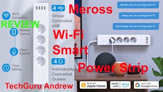 Meross WiFi Smart Power Strip MSS425F [upl. by Tarazi]