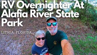 First RV Visit To Alafia River State Park [upl. by Onahpets]