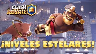 Clash Royale ¡Presentando Niveles Estelares [upl. by Knowland]