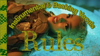 Doja Cat  Rules  Instrumental amp Backing Vocals [upl. by Florencia470]