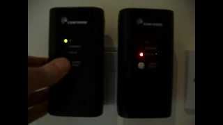 Comtrend 9020 Powerline Ethernet Adapters  How To Factory Reset  Configure [upl. by Hugues408]