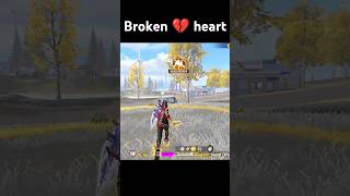 Free fire max broken 💔 heart short video [upl. by Ilera]