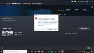 Halo Infinite incompatible directx12 fix 1060 3gb Solución [upl. by Aisatsana]