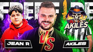 AKILES Y JEANR SE ENFRENTAN EN PVP 🔥 A 500 DE VIDA 😱 Y ESTO PASO  TERMINA MAL 😨 [upl. by Dorey]