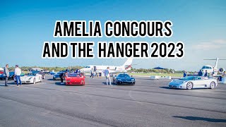 The Amelia island Concours 2023 And Amelia Concours Hanger 2023 [upl. by Enyawad174]