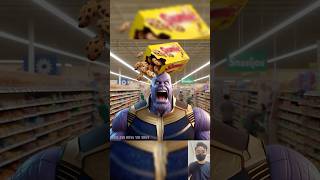 Chaos in the Supermarket  Spiderman x Deadpool x Thanos x Venom [upl. by Medea]