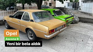 Yeni Araç Alımı  Opel Ascona B  Hoş Geldin Taka Nuri  14 hafif kusurla muayeneden zor geçti [upl. by Frasquito468]