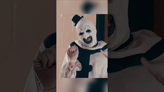 Art The Clown and The Little Pale Girl Surprise Jonathan  Terrifier 2 [upl. by Reese]