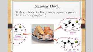 alcohols phenols thiols ethers [upl. by Eiser]