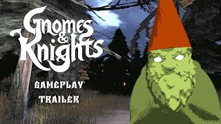 Gnomes and Knights  Gameplay Trailer 2024 October 3 [upl. by Harima349]