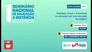 Realidade Virtual e Realidade Aumentada na educação por uma educação tecnológica [upl. by Rocker]