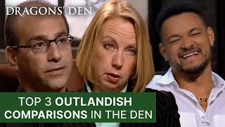 Top 3 Outlandish Comparisons From Entrepreneurs  Dragons Den [upl. by Norling127]