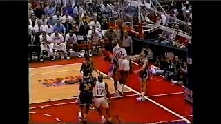 Clyde Drexler  41 points vs Jazz Full Highlights 19950505 1995 WC1R GM4 [upl. by Ahsilek231]