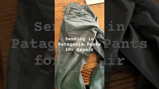 Sending Patagonia Pants In For Repair [upl. by Nikkie]