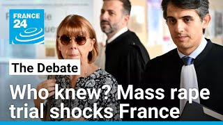 Who knew Mazan mass rape trial shocks France • FRANCE 24 English [upl. by Nueoht]