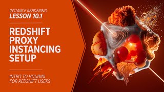 101  INSTANCES  Redshift Proxy Instancing Setup Overview in Houdini [upl. by Perice]