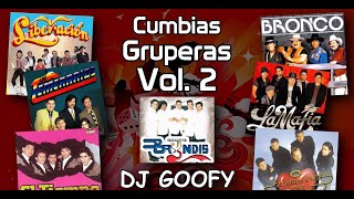 DJ GOOFY  Cumbias Gruperas Video Megamix 2 [upl. by Mcgean425]