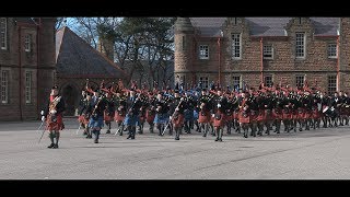 Cadets Pipe Band in the Highlands [upl. by Adnertal]