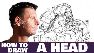 Drawing the head  a simple structured approach [upl. by Atilef]