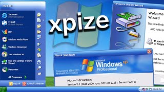 What Windows XP Shouldve Been  XPize Demo [upl. by Anelrad152]