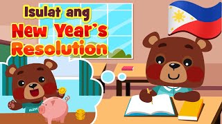 Isulat Ang New Years Resolution  Flexy Bear Awiting Pambata sa Bagong Taon [upl. by Bathsheba749]