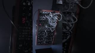 Moogx2 amp eurorack percussion modularsynth mother32 electronicmusic synthesizer moogsynth synth [upl. by Ayram357]