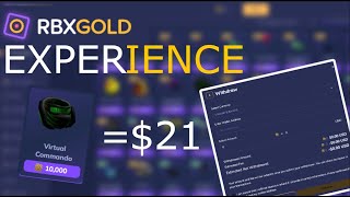 ROBLOX RBX GOLD [upl. by Harac]