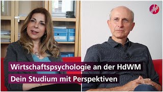 Darum Wirtschaftspsychologie an der HdWM [upl. by Dragoon]