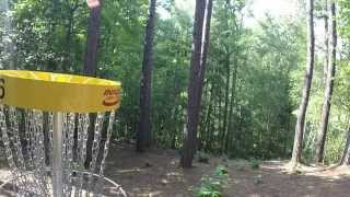 Sawmills Veterans Park Disc Golf Park baskets 1018 [upl. by Nyrraf]