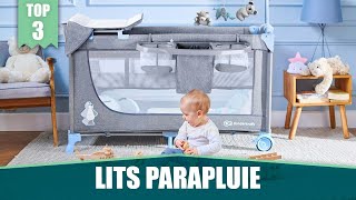 MEILLEURS LITS PARAPLUIE BÉBÉ – TOP 3 COMPARATIF [upl. by Atinyl]