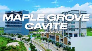 Maple Grove Cavite as of August 2023 4K HDR PURE DRONE TOUR [upl. by Clauddetta]