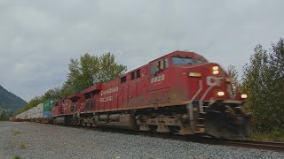 cp 8825 east Intermodal in sicamous bc [upl. by Atteselrahc]