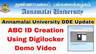 Annamalai University DDE Tuition Fees Payment and Checking Process [upl. by Norraa429]