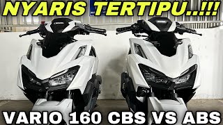 VARIO 160 CBS WHITE VS VARIO 160 ABS WHITE [upl. by Adnamar]