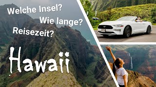 HAWAII URLAUB  Reiseroute amp Tipps für eine geniale InselhoppingRundreise [upl. by Novel]