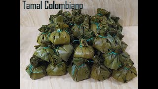 Tamal Colombiano  Nuestra Cocina Casera [upl. by Annaid]