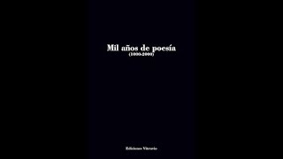 Cova SánchezTalón y Pablo Méndez presentan Mil años de poesía [upl. by Hertha630]