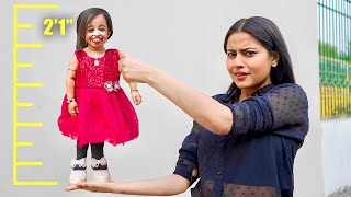 I Spent 24 Hours with the Worlds Shortest Woman [upl. by Jestude]