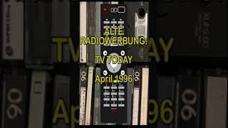 Alte Radiowerbung TV Today April 1996 shorts tvtoday zeitschrift [upl. by Essyle]