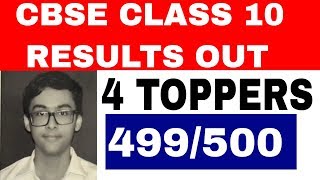 CBSE CLASS 10 RESULTS OUT  CBSE CLASS 10 TOPPER  PRAKHAR MITTAL CBSE CLASS 10 TOPPER  4 TOPPERS [upl. by Andrea513]