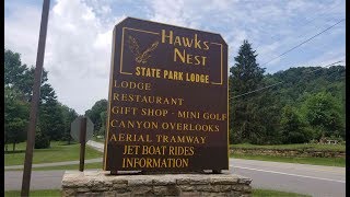 DayTripping Hawks Nest State Park  West Virginia [upl. by Frissell103]