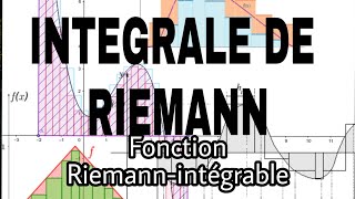 INTÉGRALE DE RIEMANN  Fonction Riemannintégrable  contre exemple 3 [upl. by Coulter776]