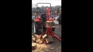 Siromer 25ton push Log Splitter [upl. by Smeaj100]